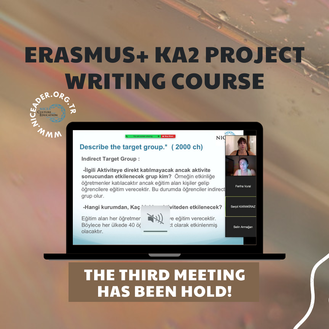 Erasmus+ KA2 proje yazma eğitimimiz devam ediyor!